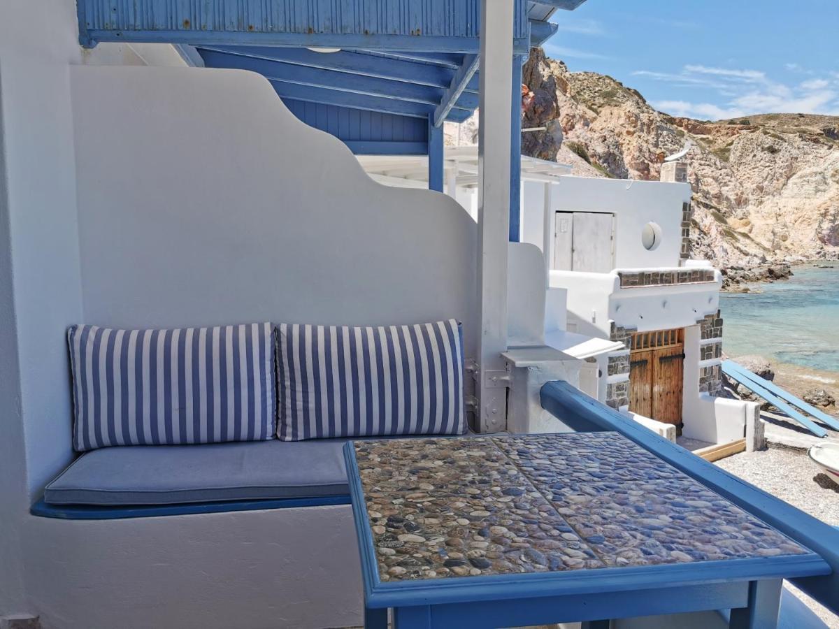 Blue Mare Apartments On The Beach Firopotamos Экстерьер фото