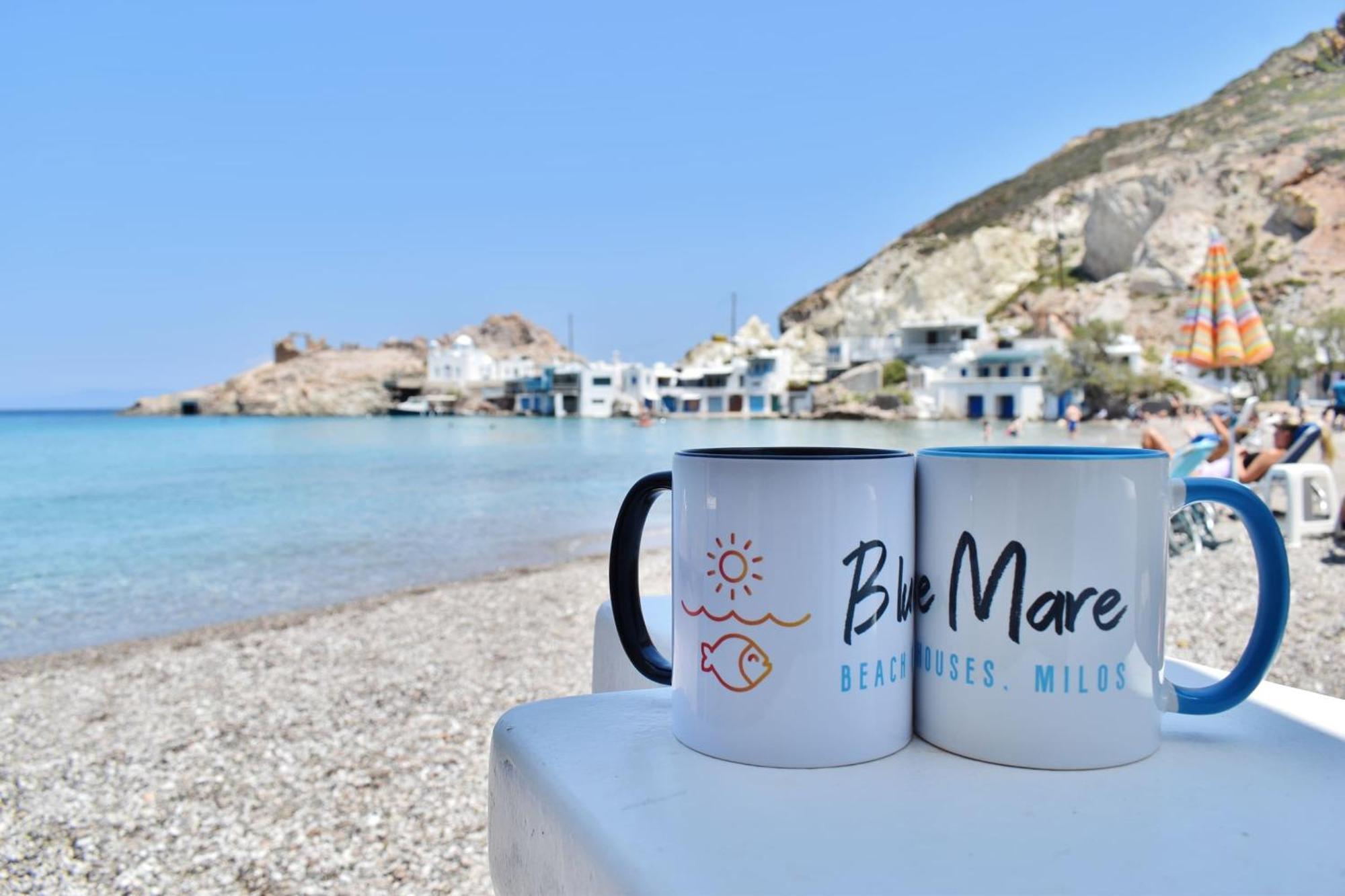Blue Mare Apartments On The Beach Firopotamos Номер фото